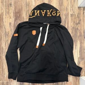 wannakome new with tags black size XL
thick cute leather accents